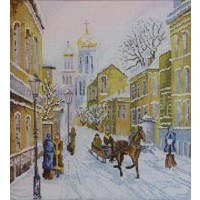 "Зимняя улочка" "Зимняя улочка"